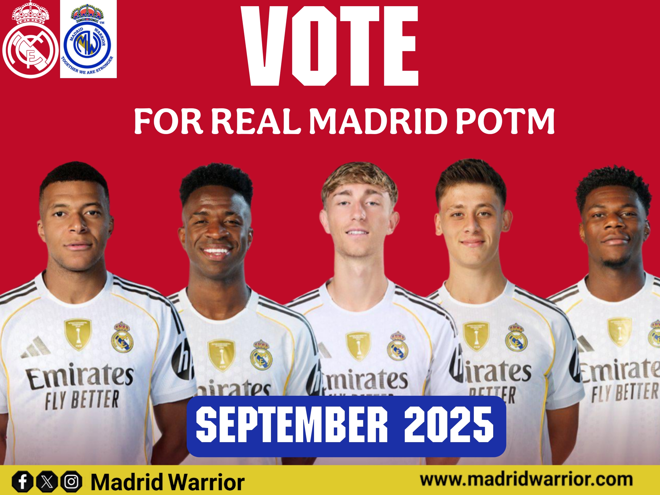 Real Madrid POTM